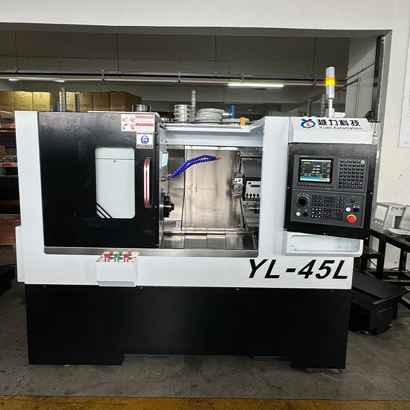 Серво мұнарасы және құйрығы бар көлбеу төсек CNC токарь